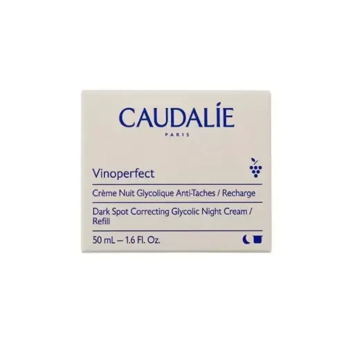 CAUDALIE VINOPERFECT CREME NUIT GLYCOLIQUE ANTI TACHES RECHARGE 50ML
