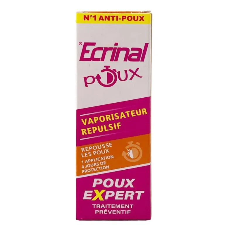 Ecrinal Vaporisateur Repulsif Anti Poux 75 ml Ref 440
