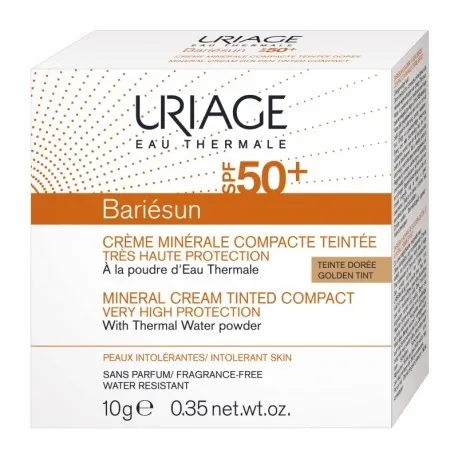 Bariésun – Crème Minérale Compacte Teintée Dorée Spf50+
