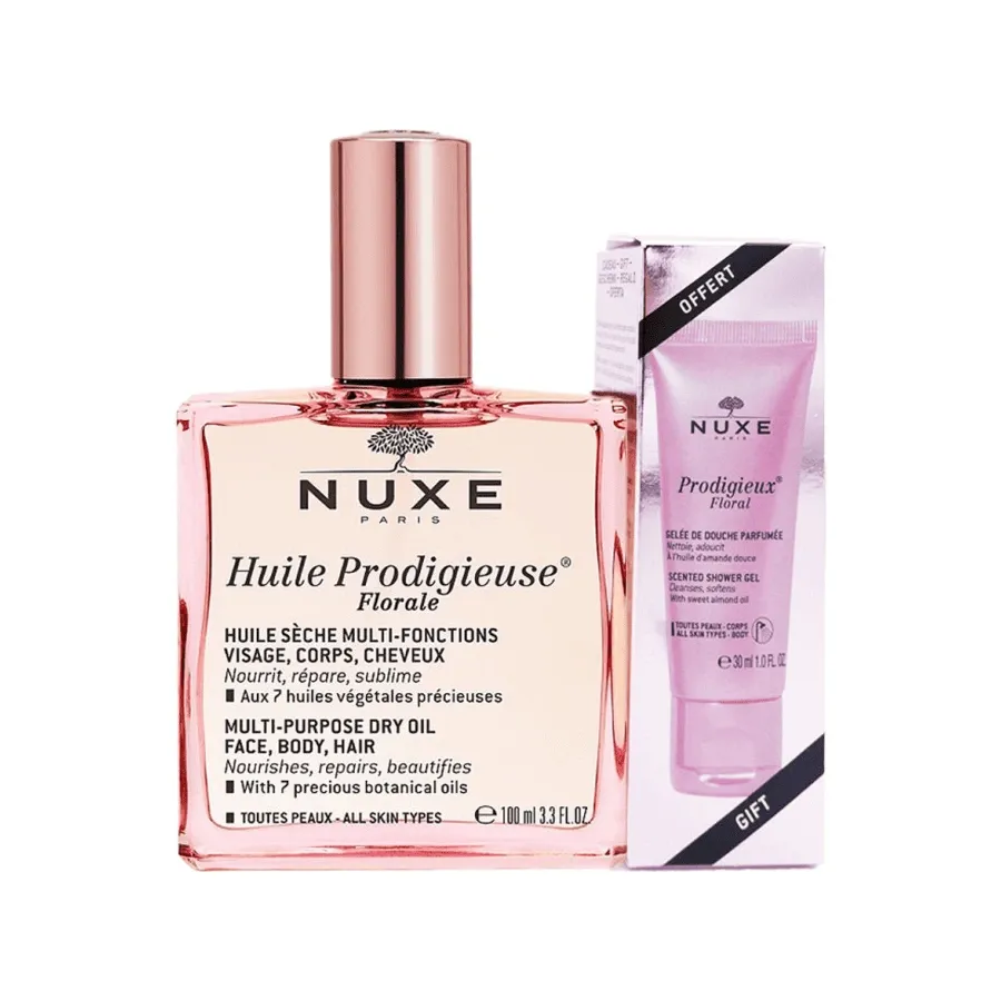 Nuxe Huile Prodigieuse Florale 100 Ml+gelee Douche 30 ml gr