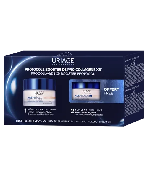 COFFRET AGE ABSOLU - CRÈME ROSE + SOIN DE NUIT 15ML OFFERT