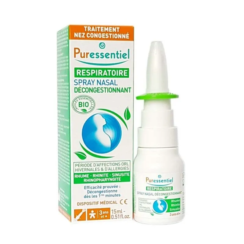 PURESSENTIEL RESPIRATOIRE SPRAY NASAL 15ML