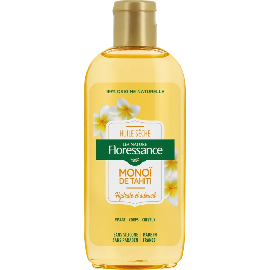 Floressance Huile Sèche Monoï de Tahiti 150ml