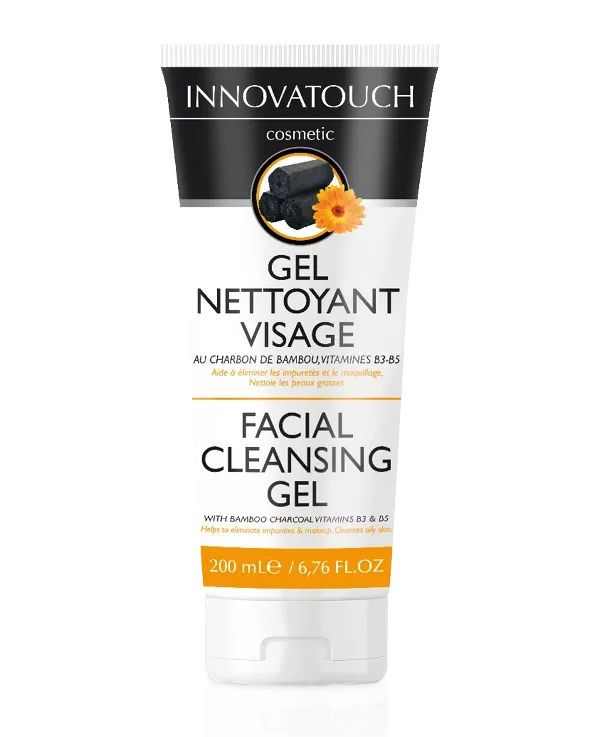 Gel Nettoyant Visage au Charbon