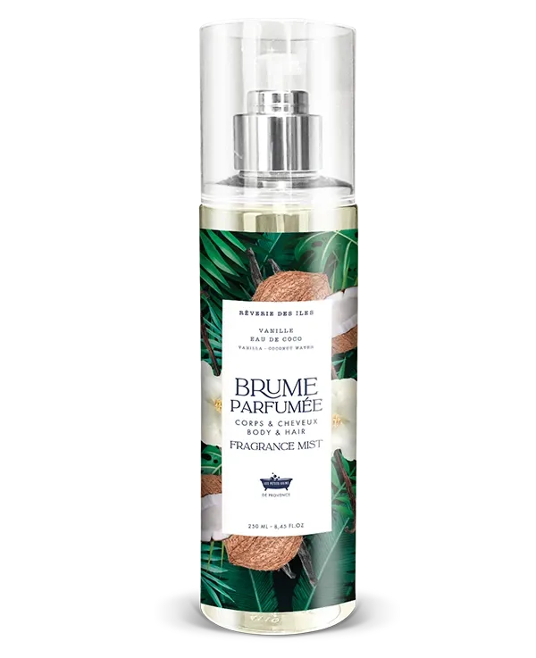 Brume Parfumée – VANILLE COCO – Rêverie des îles