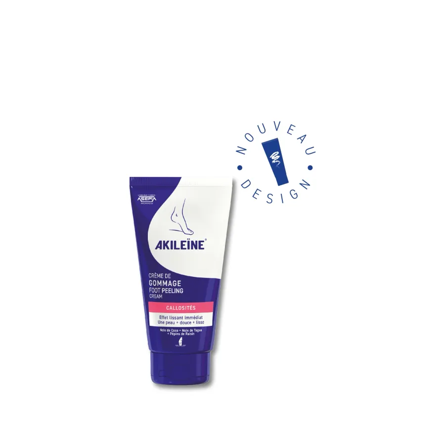 Akileine CRÈME DE GOMMAGE – SOIN EXFOLIANT ANTI-CALLOSITÉS PIEDS