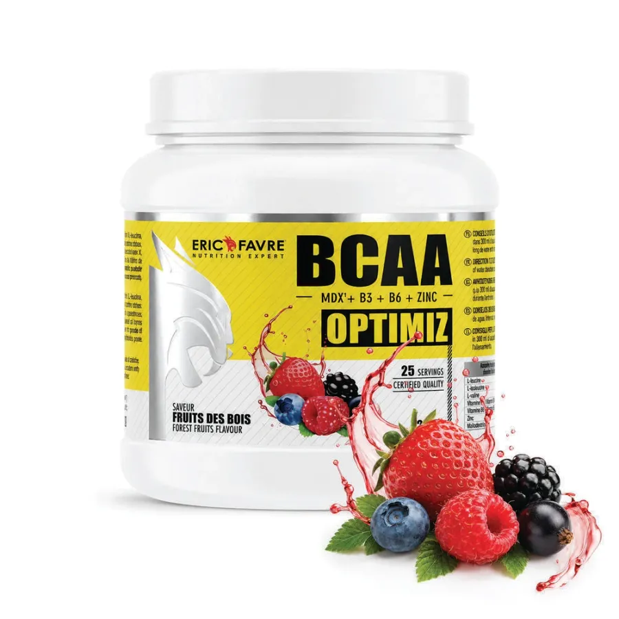 BCAA Optimiz: Ratio 2:1:1 pour sportifs d'endurance et force