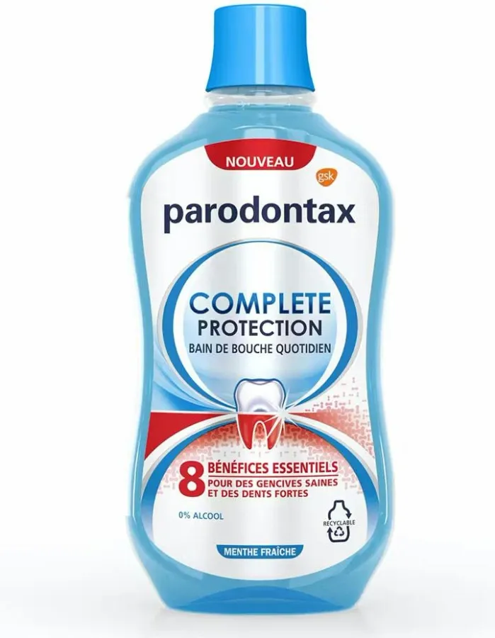 PARODONTAX COMPLETE PROTECTION BAIN DE BOUCHE QUOTIDIEN