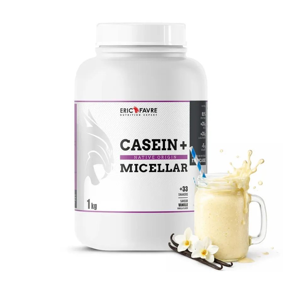Casein +: 24,3g de protéines à libération lente pour sportifs