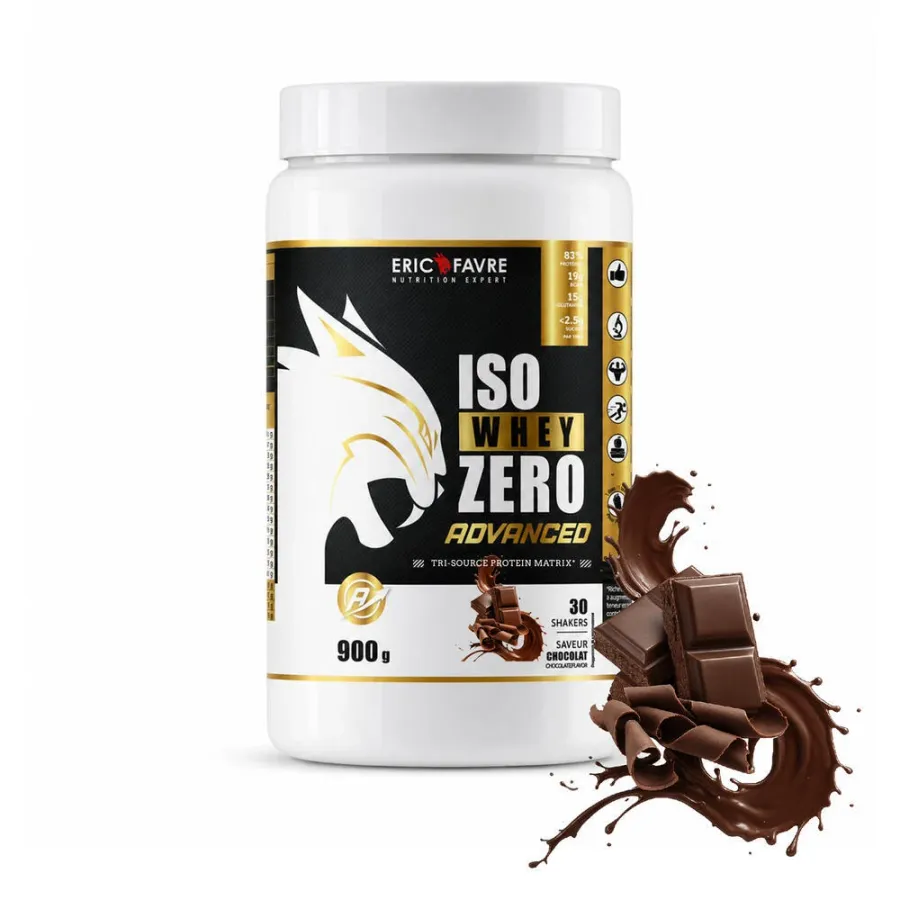 Iso Whey Zero Advanced: matrice tri-source de proteines