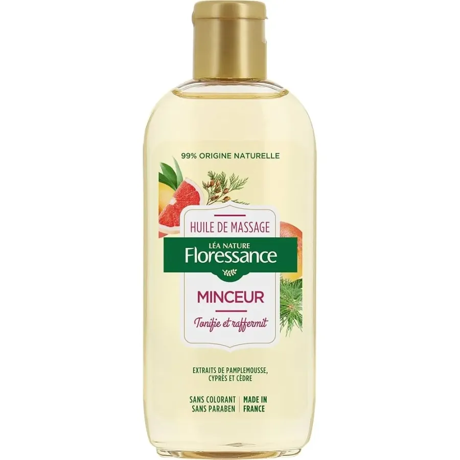 FLORESSANCE HUILE DE MASSAGE MINCEUR, 150ML