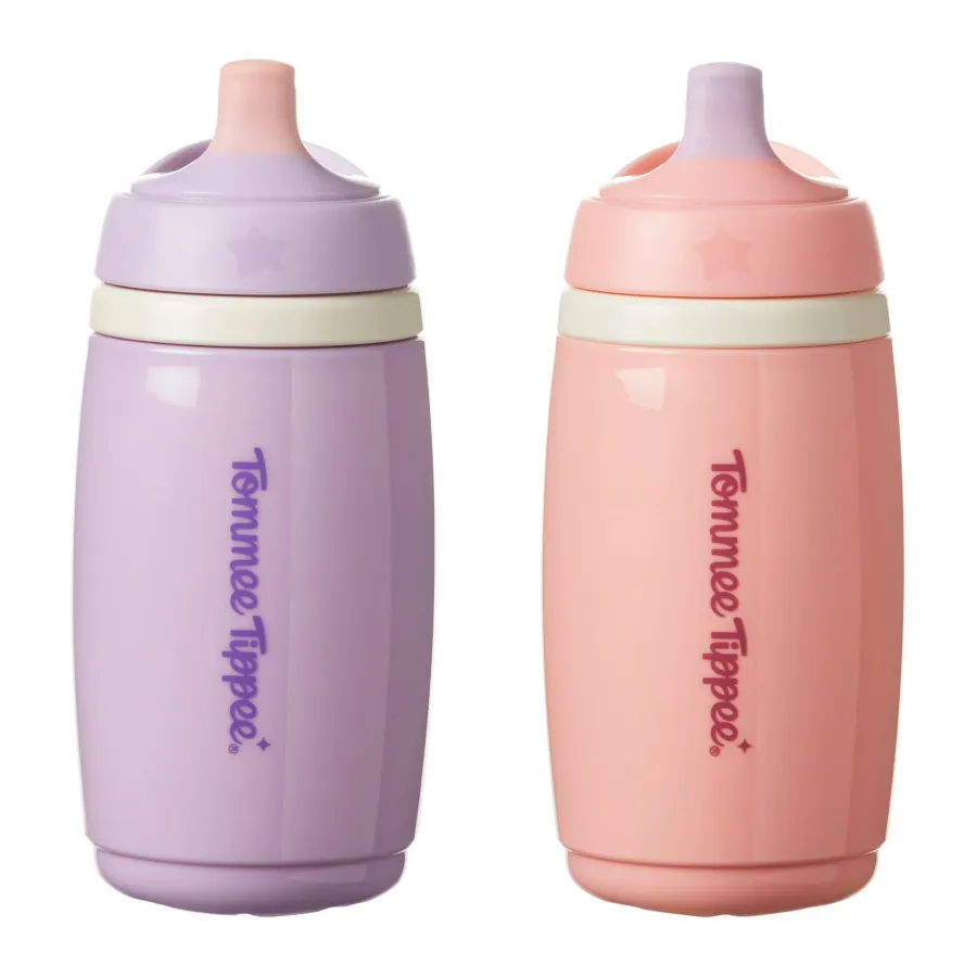 Tasse à Bec Active Isotherme, 12m+, 266ml Rose