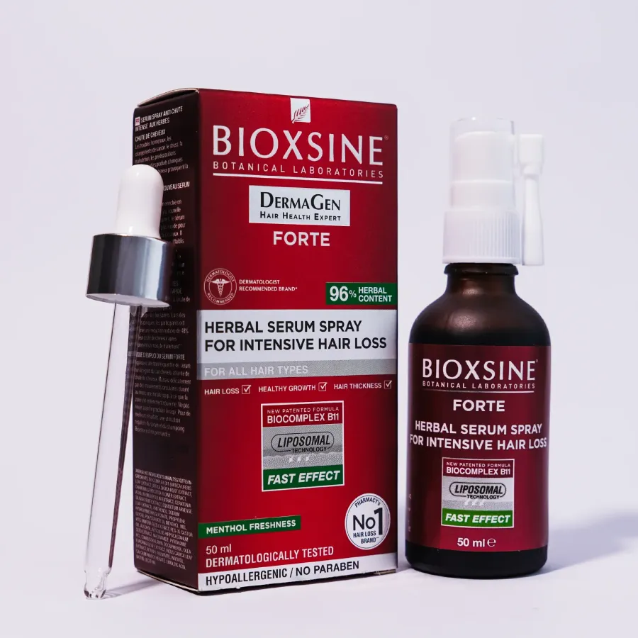 BIOXSINE FORTE SERUM SPRAY ANTI CHUTE INTENSE AUX HERBES 50ML