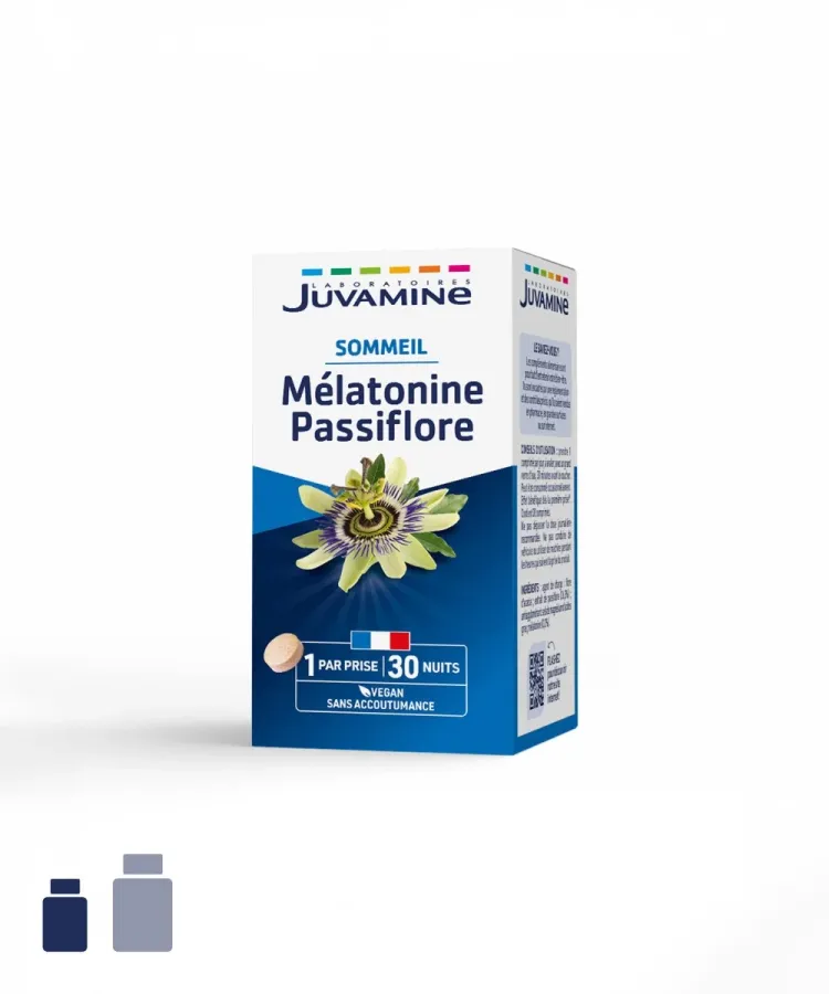 MÉLATONINE PASSIFLORE 30 comprimés