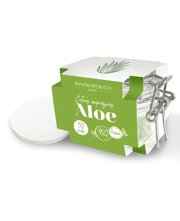 Disques de coton Aloé Vera