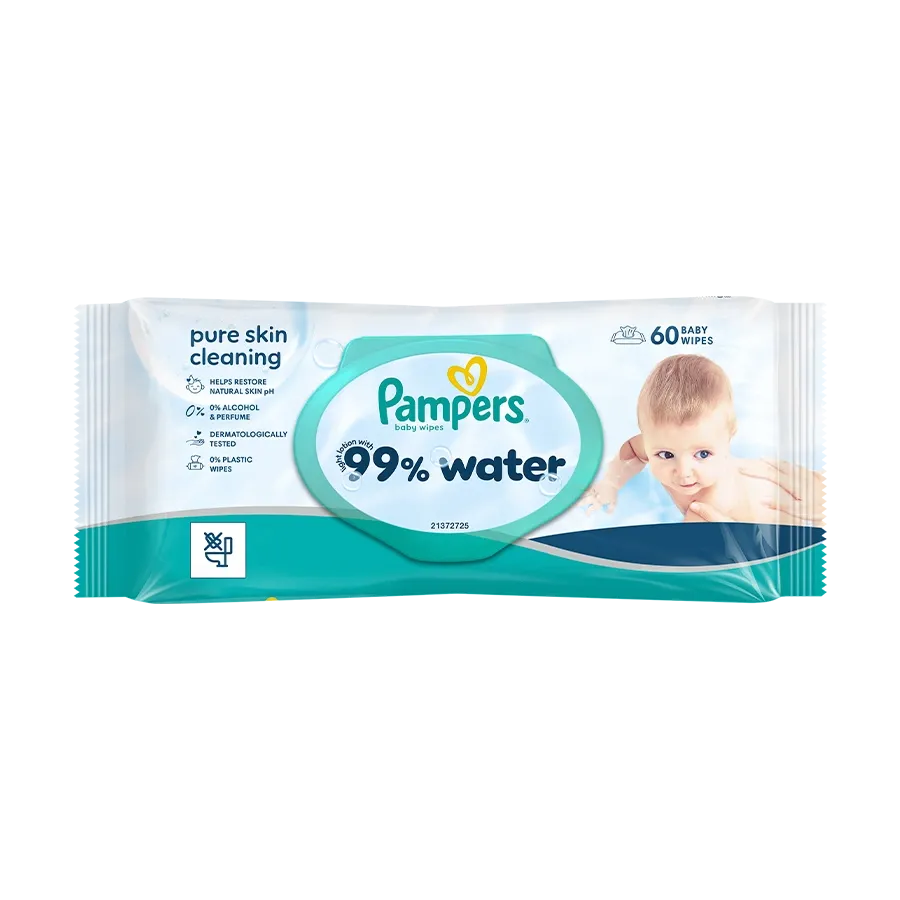 Pampers® 99% Water