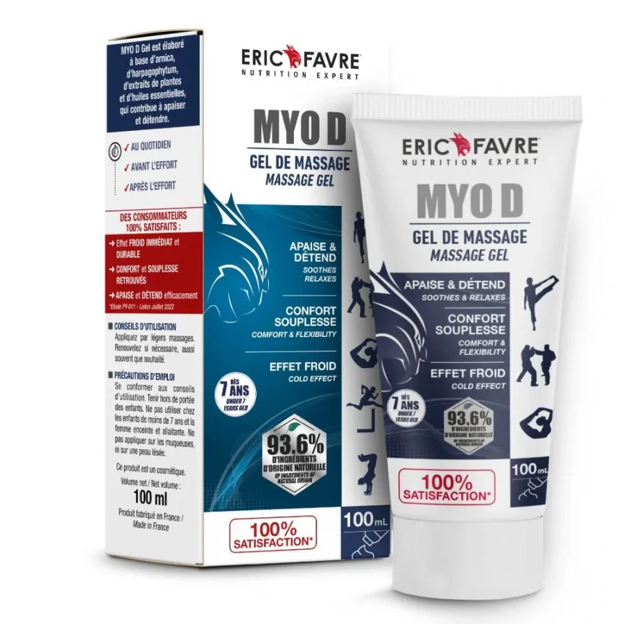 Myo D Gel de Massage Décontractant 3 en 1 A l'unité