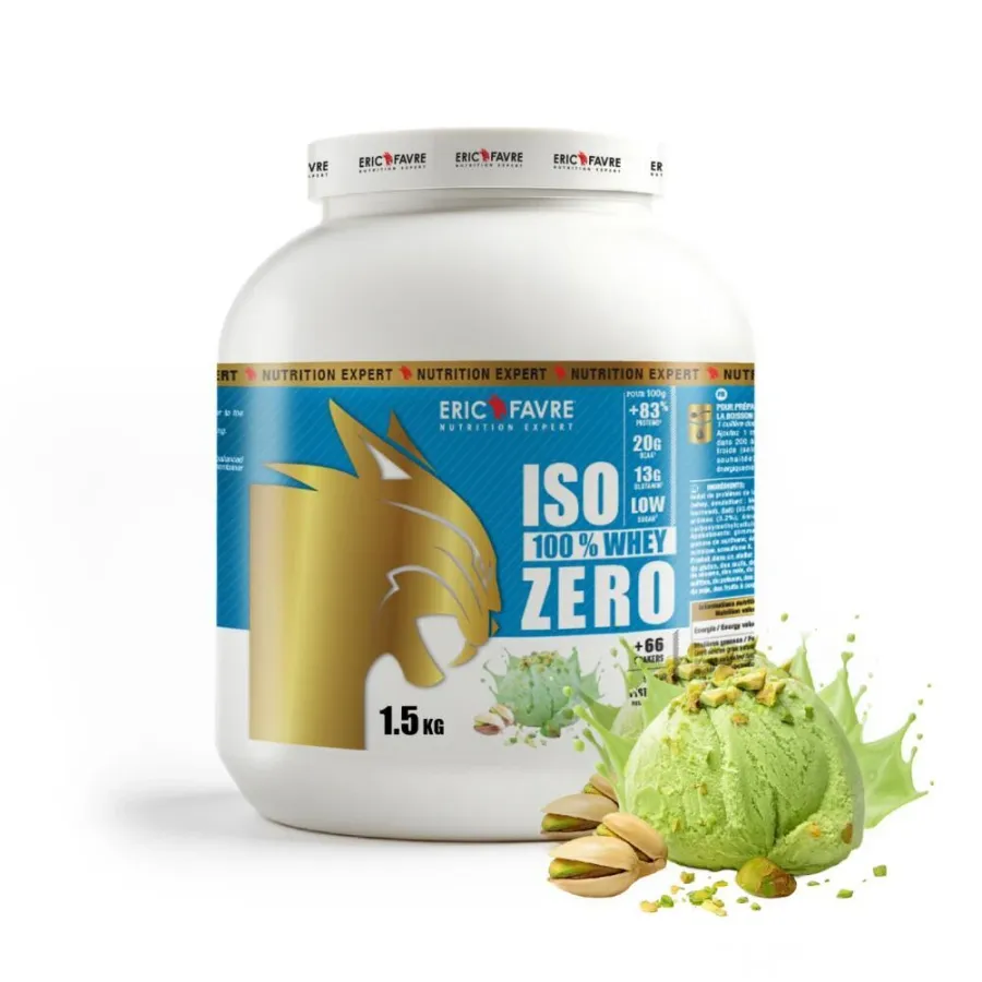Iso Zero 100% Whey Protéine Pistache 1,5kg