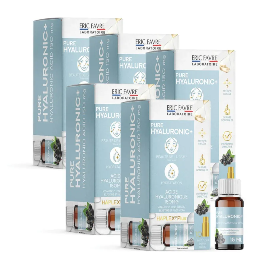 Acide Hyaluronique: Shot liquide 150mg pour hydrater la peau