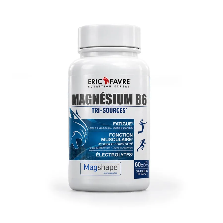 Magnésium Tri-sources 60 gélules