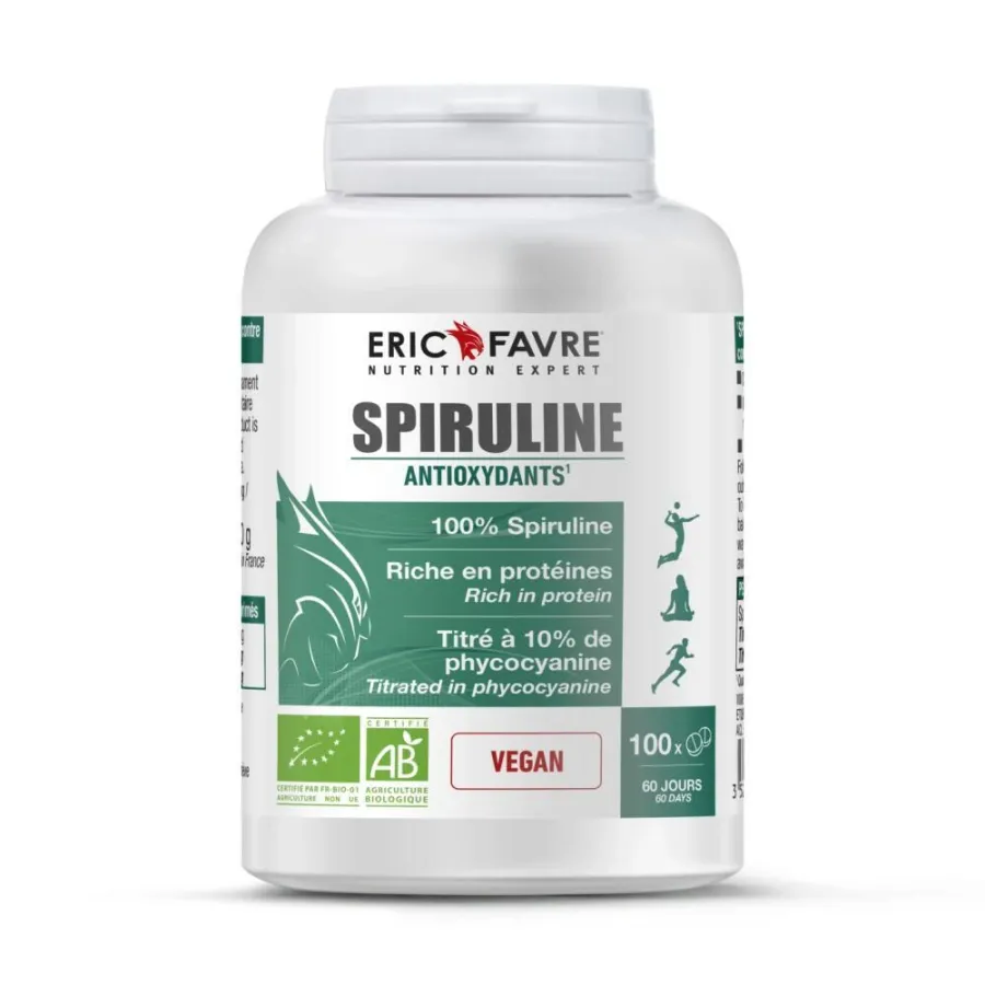 Spiruline Vegan Bio 100 comprimés