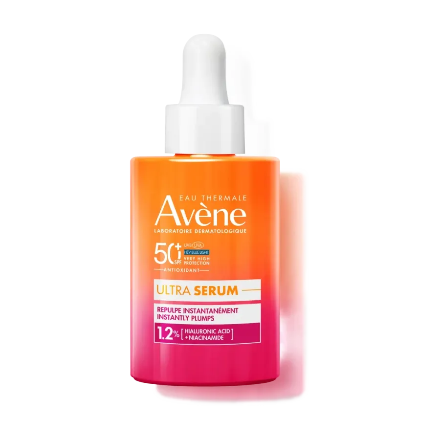 Soins solaires - Peaux sensibles ULTRA SERUM SPF50+ REPULPE INSTANTANÉMENT