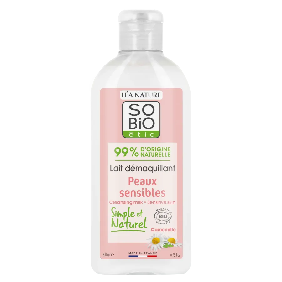 Lait démaquillant - Peaux sensibles