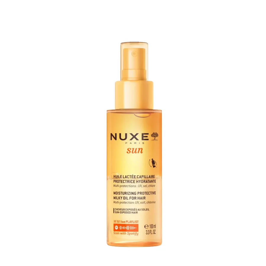 Nuxe Sun Huile Lactée Capillaire 100ml