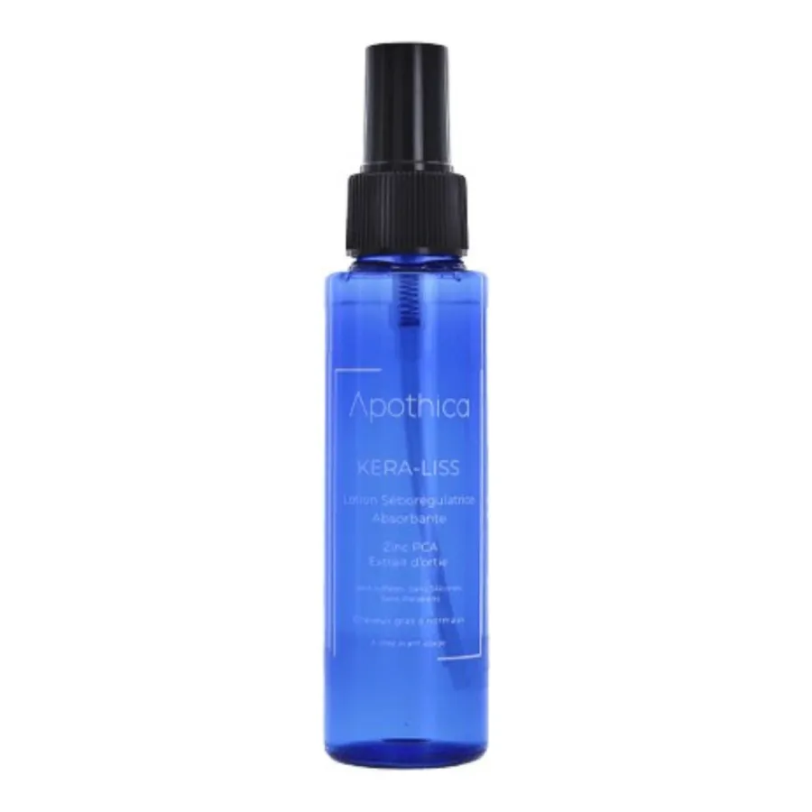 Apothica Kéra Liss Lotion Seboregulatrice Absorbante 100 mL(Cheveux Gras à Normaux)
