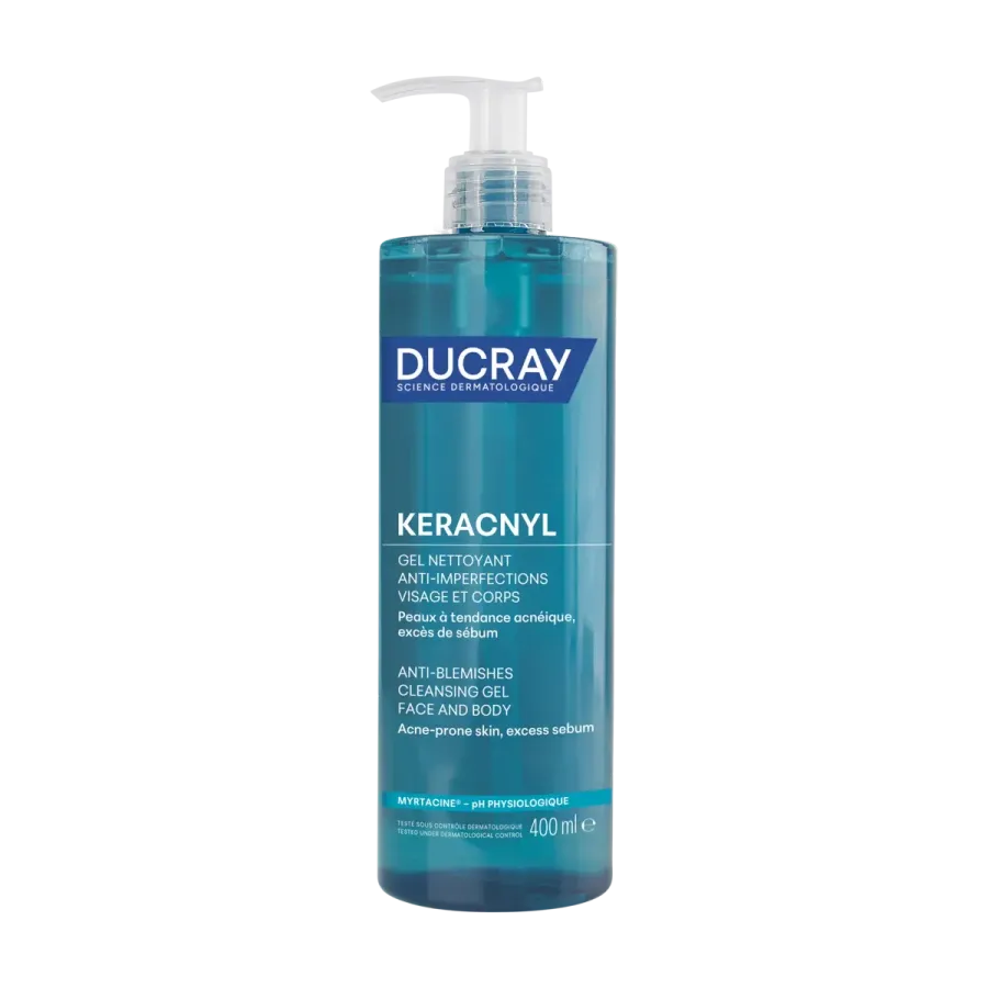Keracnyl Gel nettoyant anti-imperfections visage et corps