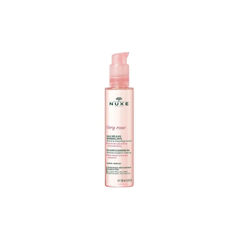 Nuxe Very Rose Huile Demaquillante 150ml