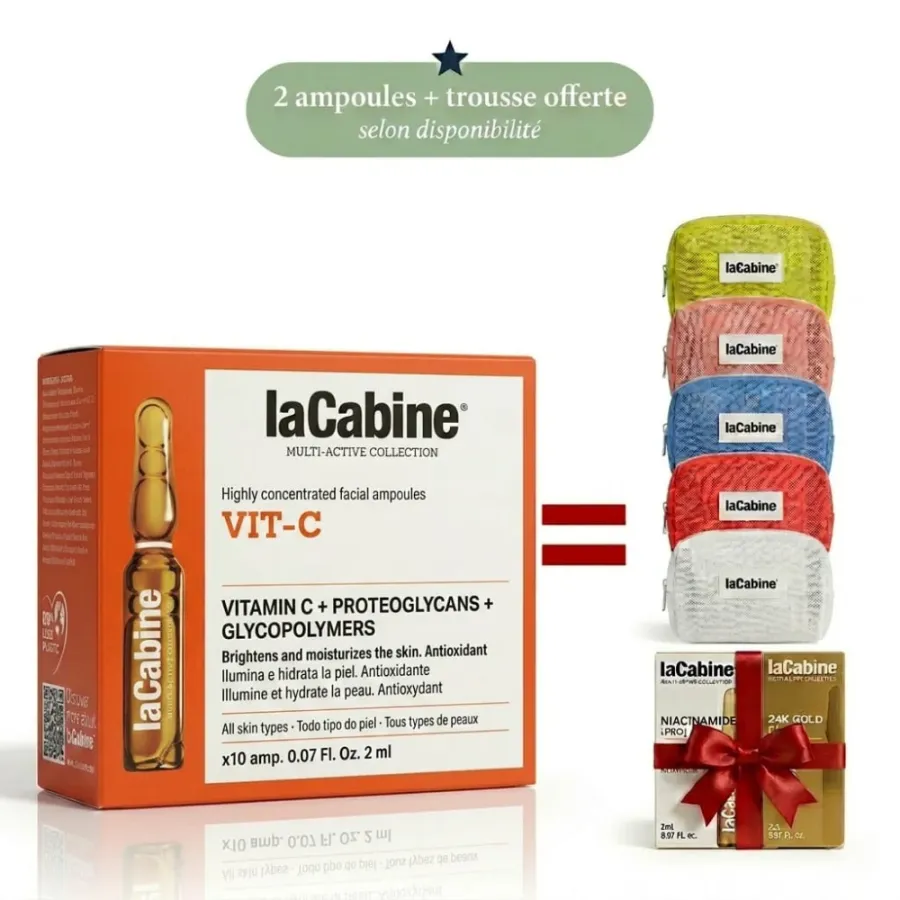 La Cabine Anti-Âge Vitamine C 10 Ampoules