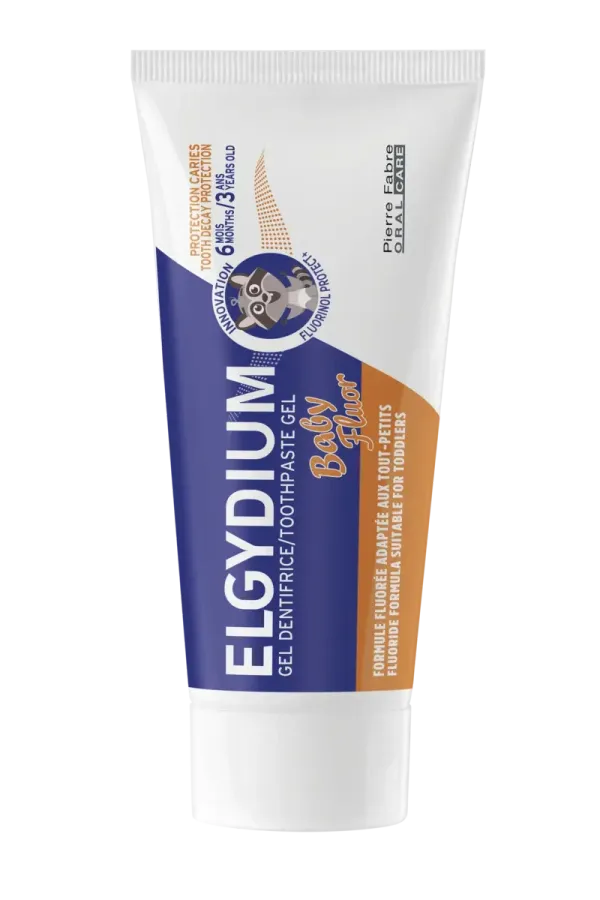 ELGYDIUM ELGYDIUM Baby Fluor gel dentifrice - dentifrice bébé 6 mois / 3 ans