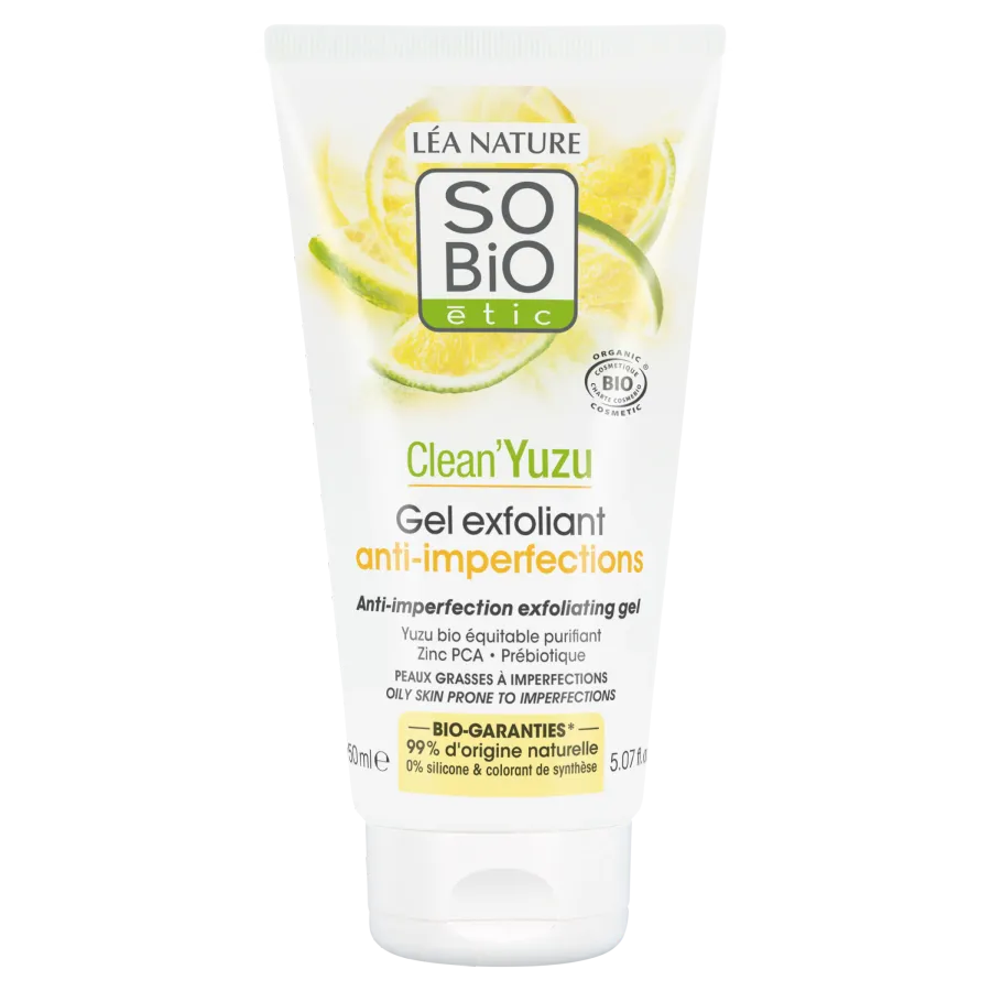 Gel exfoliant anti-imperfections