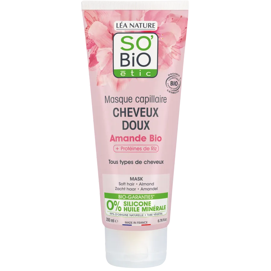 Masque capillaire Cheveux doux Amande