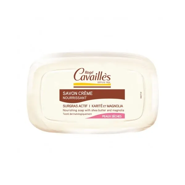 Roge Cavailles Savon Crème Karité & Magnolia 115Gr