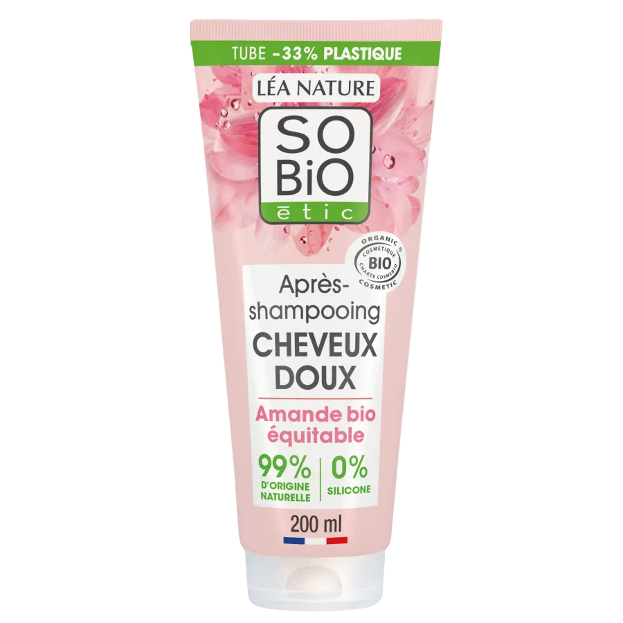 Après-shampooing Cheveux doux - Lait d'amande bio