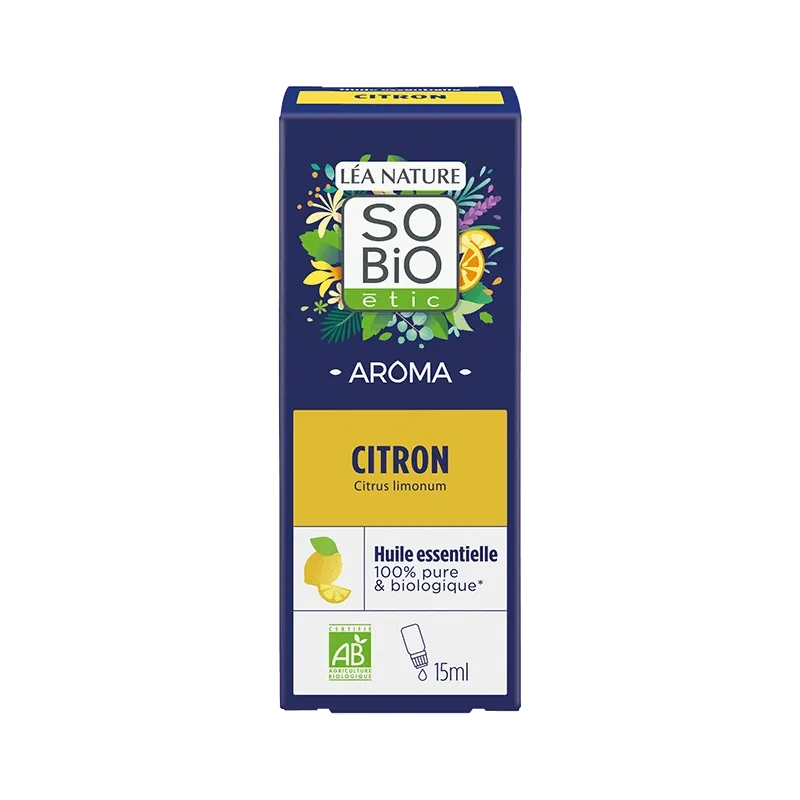 SO BIO Aroma Huile Essentielle Citron Bio 15ml