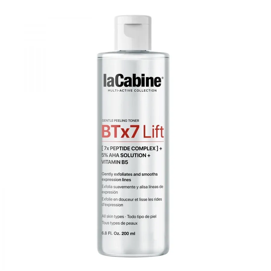 La Cabine Tonique Peeling Quotidien aux AHAs et 7 Peptides BTx7 200ml