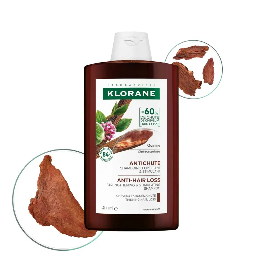 Quinine ANTICHUTE Shampoing fortifiant et stimulant à la Quinine