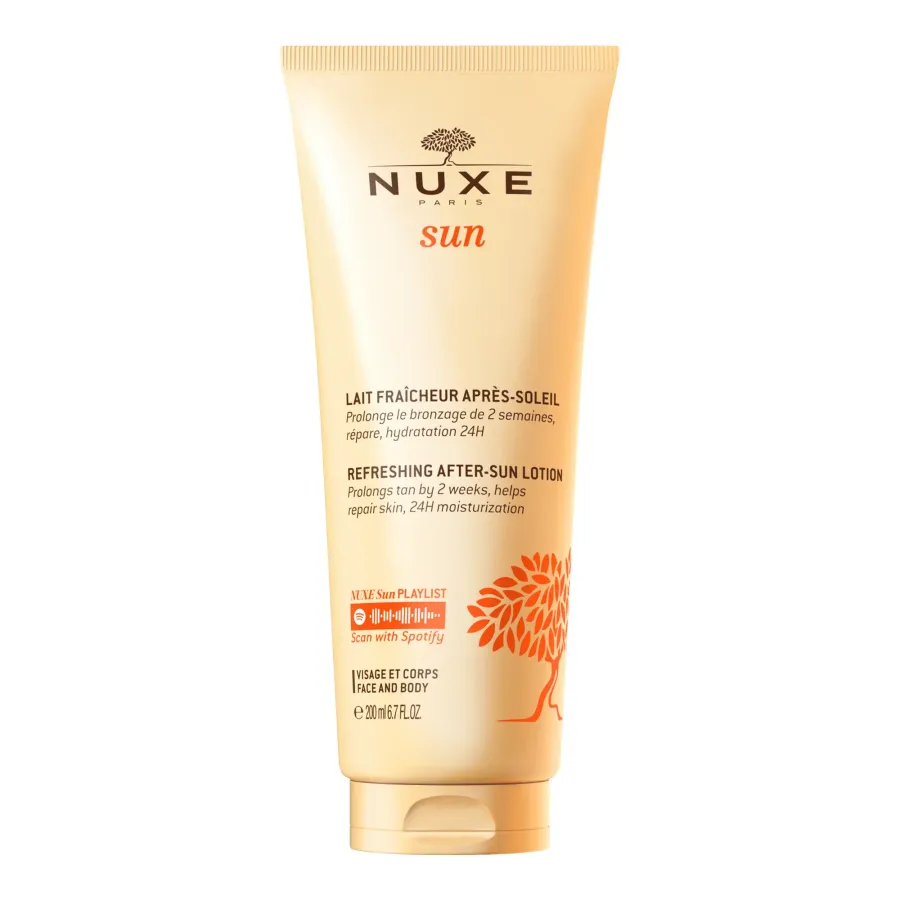 Nuxe Sun Lait Fraîcheur Après-Soleil Visage Et Corps 200ml