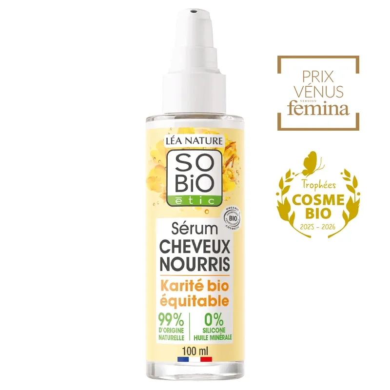 Sérum Cheveux nourris - Karité bio