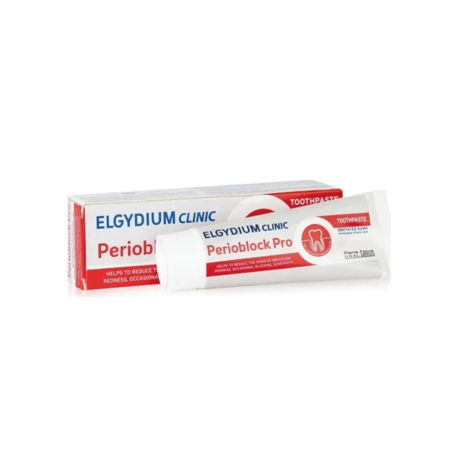 ELGYDIUM CLINIC PERIOBLOCK PRO DENTIFRICE GENCIVES IRRITÉES 50ML