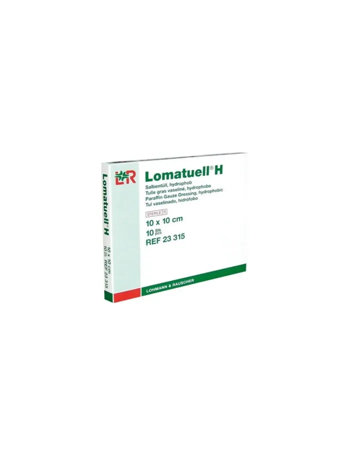 LUMATUELL H TULLE GRAS VASELINE 10x10 BT 10/ REF:23315