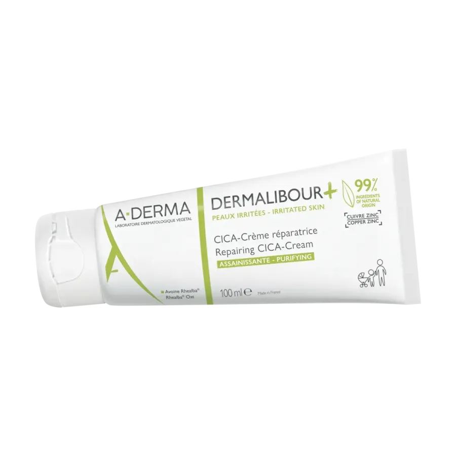 DERMALIBOUR+ CICA-Crème réparatrice assainissante 100 ml