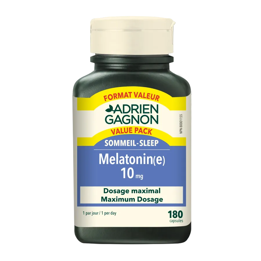 Mélatonine 10 mg Extra Fort - Format Valeur