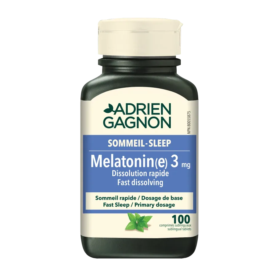 Mélatonine 3 mg Action Rapide