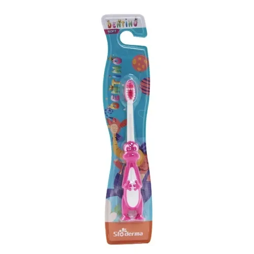 Dentino Brosse à Dents Kids Souple Rose