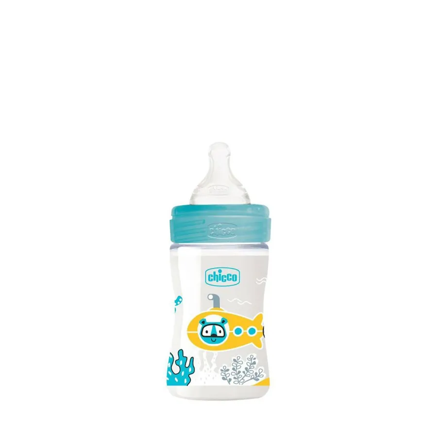 Chicco Well-Being - Biberon en polypropylène anti-colique - 0m+ - 150ml