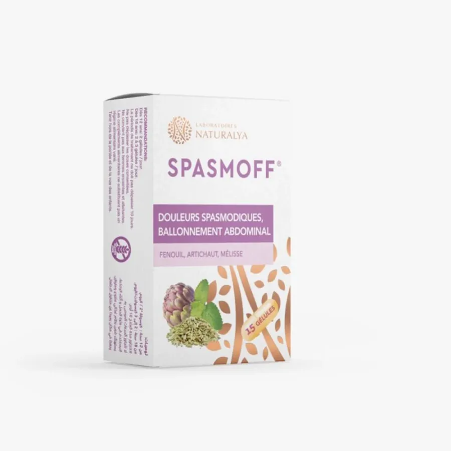 NATURALYA SPASMOFF 15 GELULES